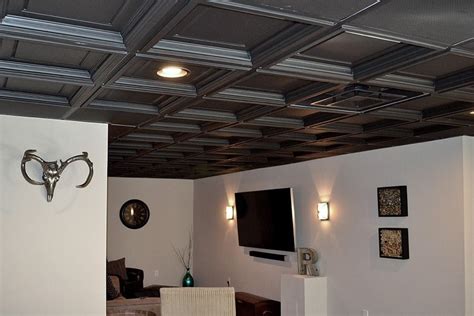 Basement Ceiling Tiles: Creating A Beautiful And Functional Space - Home Tile Ideas