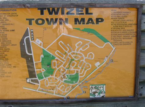 Twizel map