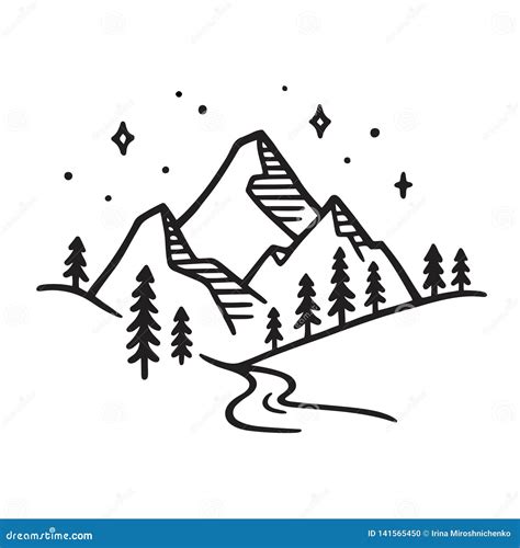 Mountain Drawing Stock Illustrations – 88,504 Mountain Drawing Stock Illustrations, Vectors ...