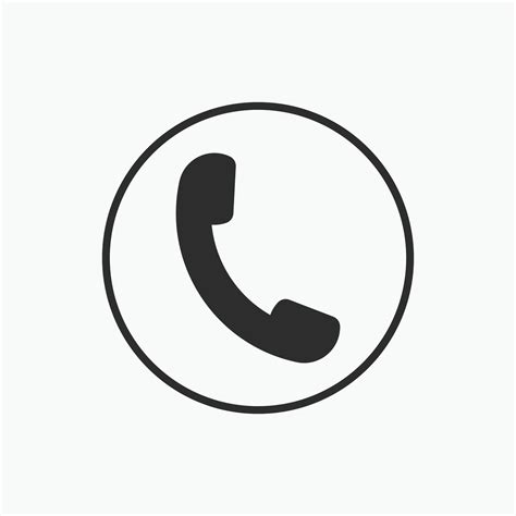 Phone Call icon symbol vector in trendy flat style Call icon, sign for app, logo, web Call icon ...