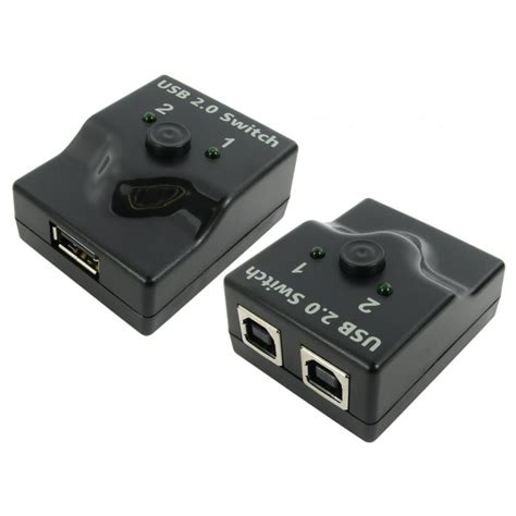 USB 2.0 2 Way Switch Share one Printer with Two PC: Amazon.co.uk: Electronics