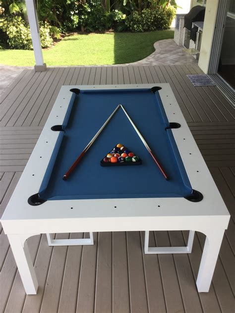 Outdoor Pool Table | Weather-Proof | Balcony by R & R Outdoors