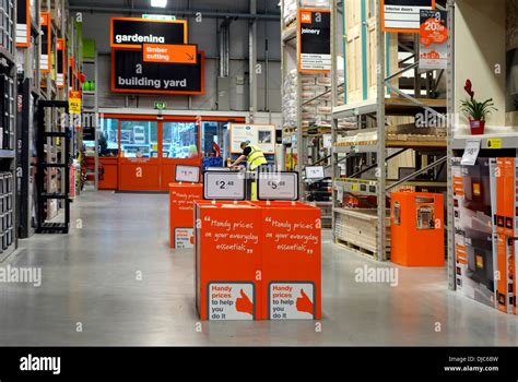 Inside a B&Q store, UK Stock Photo - Alamy