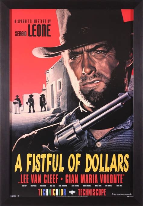 A Fistful of Dollars (1964) | Movie posters vintage, Clint eastwood ...