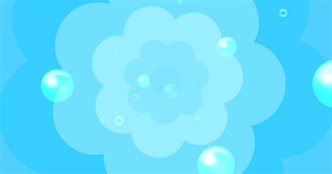 Cartoon Water Bubbles Background, Stock Video - Envato Elements