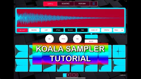 KOALA SAMPLER - Deep Sample Manipulation & Interesting Performance Ideas - Tutorial for the iPad ...