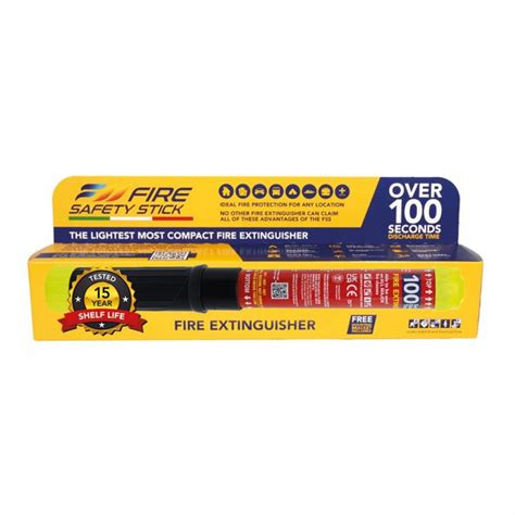 Fire Safety Stick Pro - 100 Seconds - FSS100