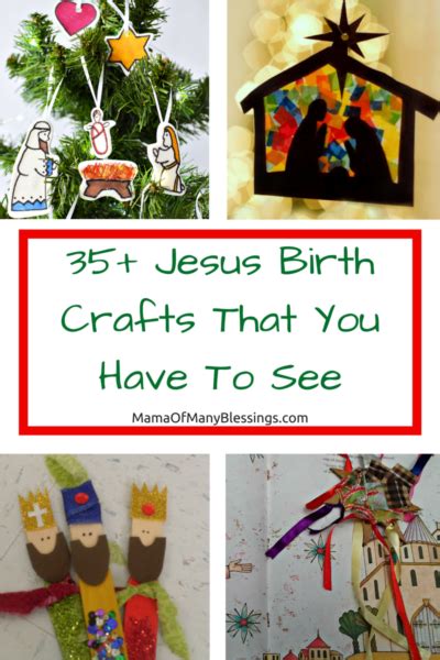 35+ Absolutely Beautiful Jesus Birth Crafts That You Have To See