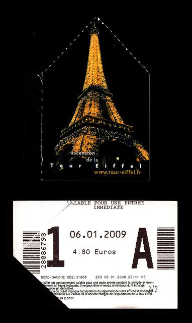 Eiffel Tower Tickets | Flickr - Photo Sharing!