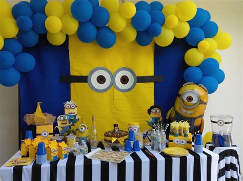 Minions Birthday Theme, Minion Theme, Monster Birthday Parties, Baby Boy Birthday, Bday Girl ...