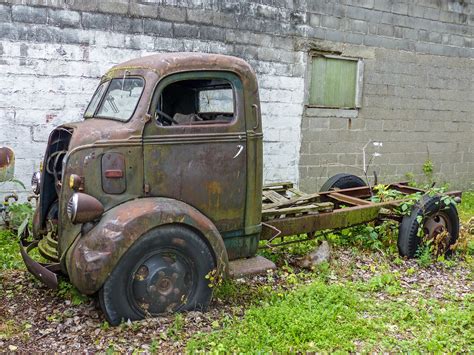 Rusty Old 1930's Ford COE Truck | On Route 66 in Carterville… | Flickr