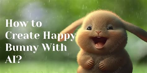 How to Create Happy Bunny With AI? Explore The Creativity