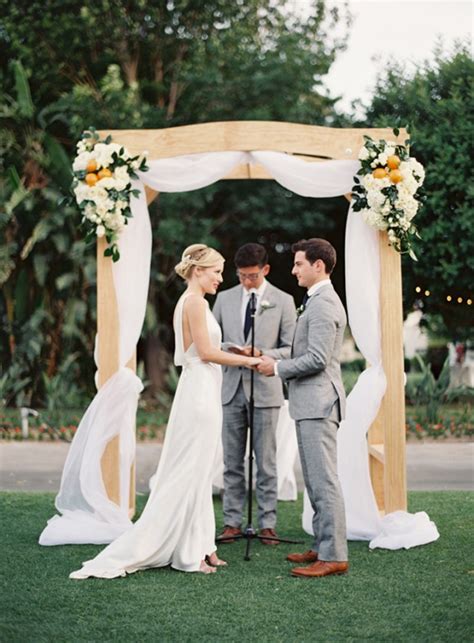 Citrus Inspired Destination Wedding at La Quinta Resort