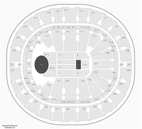 Key Arena Seating Chart | Seating Charts & Tickets