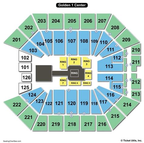 Golden 1 Center Seating Chart | Seating Charts & Tickets