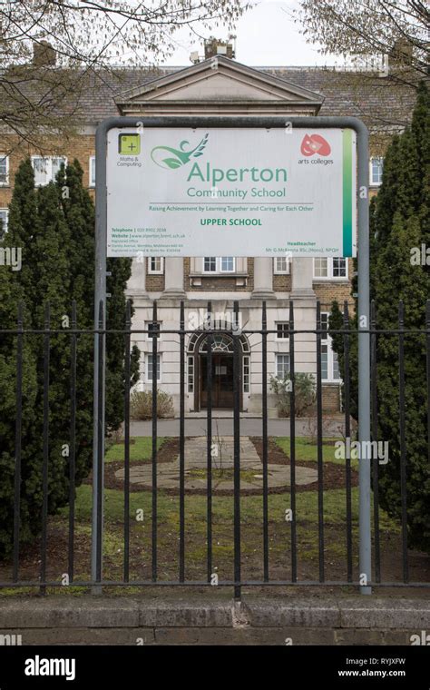 Alperton Community School Stock Photo - Alamy