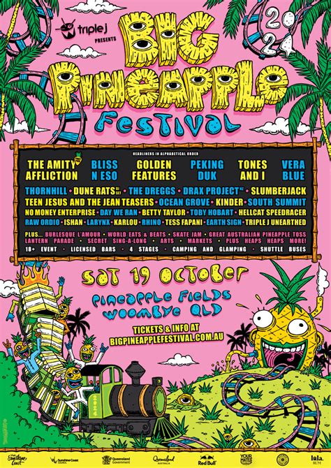 THE BIG PINEAPPLE FESTIVAL ANNOUNCES 2024 LINEUP - Australian Musician Magazine