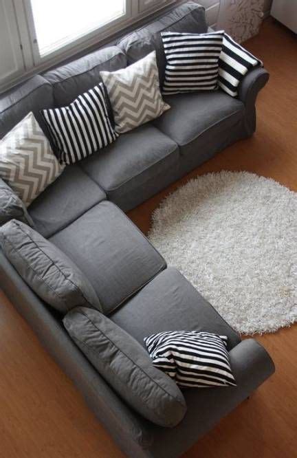 Living room dark gray couch pillows 48+ ideas | Living room grey, Home decor, Home