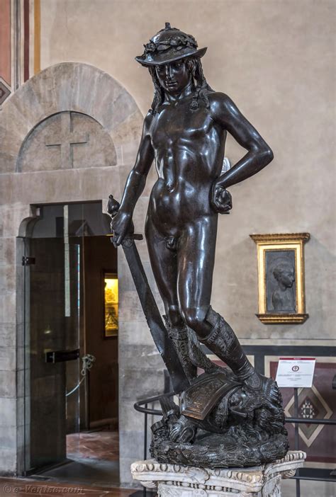 Le David de Donatello au Musée du Bargello à Florence