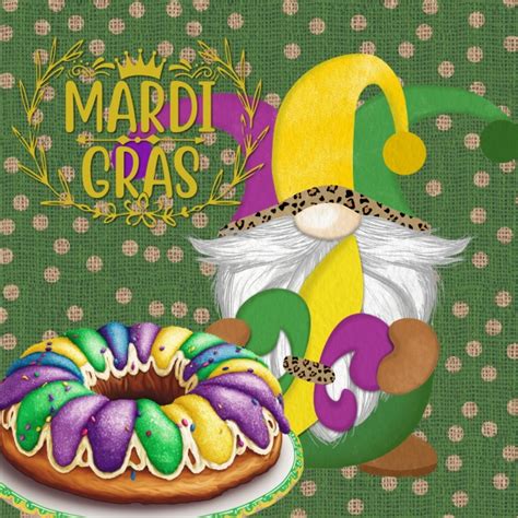 Mardi Gras Gnome Cake Free Stock Photo - Public Domain Pictures
