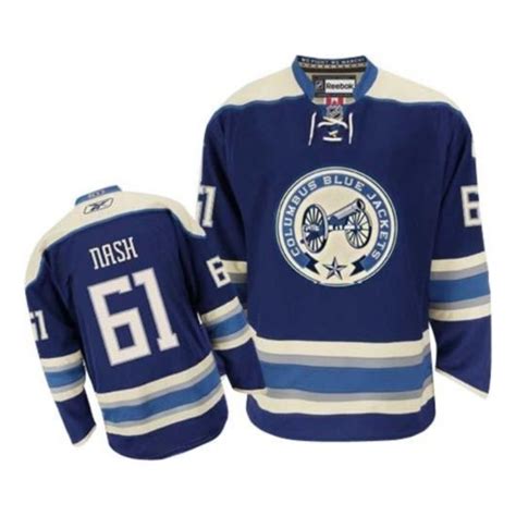 Rick Nash Blue Third Authentic Jersey | Blue Jackets Jerseys