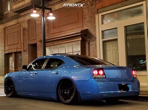 2008 Dodge Charger SRT8 with 20x9 Rohana Rfx2 and Nitto 255x45 on Air ...