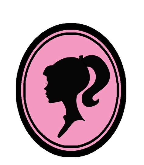 Original Barbie Head Logo.... Obsessed! | Barbie silhouette, Barbie ...