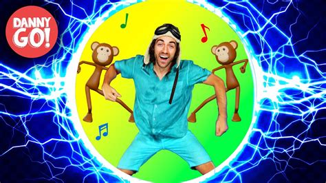 The Monkey Dance ⚡️HYPERSPEED REMIX⚡️/// Danny Go! Songs for Kids - YouTube