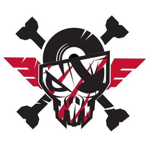 The Sickest Squad logo stick white/red (TSQLOGOSTICKWR) Sticker - Rigeshop