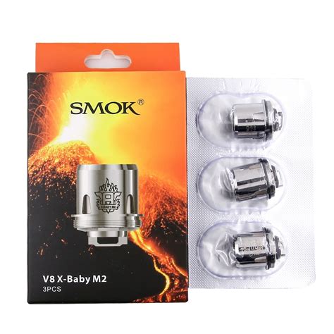 SMOK TFV8 X-Baby - 3 Pack | Vapeys NZ | Fast Shipping | Premium Vape ...