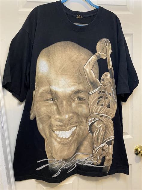 Jordan Brand Vintage 90s Chicago Bulls Michael Jordan Rap Tee 4XL | Grailed