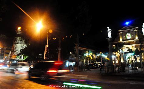 Elal Lasola Travel & Photography: Dumaguete City at Night : Cathedral Church and Bell Tower