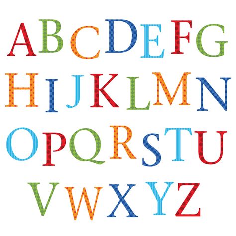 Alphabet Wall Stickers Upper Case Bright – Kidscapes