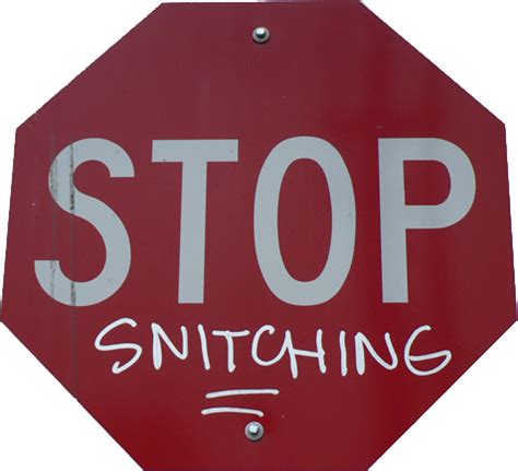 Stop Snitchn (PSD) | Official PSDs