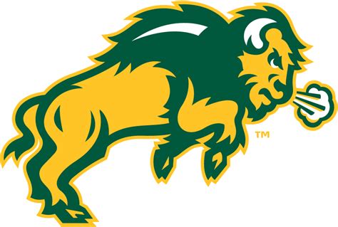 North Dakota State Bison Secondary Logo (2012) - Bison | Bison, Bison ...