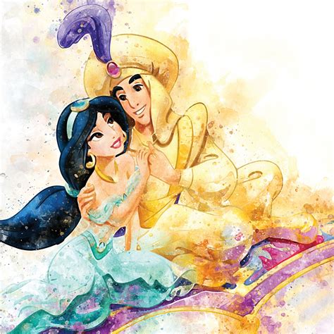 Disney Aladdin Wall Mural Jasmine Magic Carpet Ride W - vrogue.co