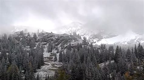 Monday's storm brings inches of snow to resorts, rain to valley