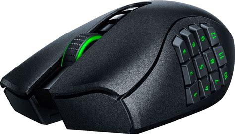 Razer Naga Pro RZ01-03420 Wireless Gaming Mouse Swappable Side Plates ...