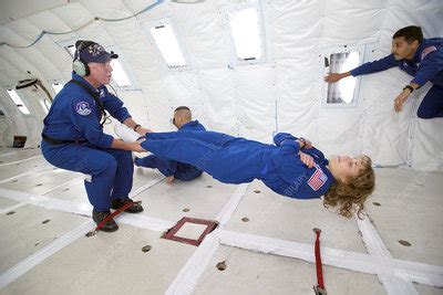 NASA astronaut training in free fall - Stock Image - S510/0155 ...