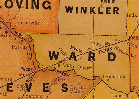 Ward County Texas.