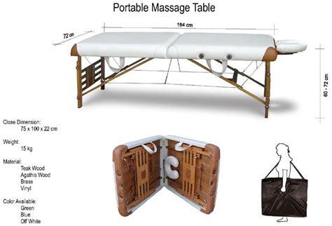 Massage Bed Dimensions