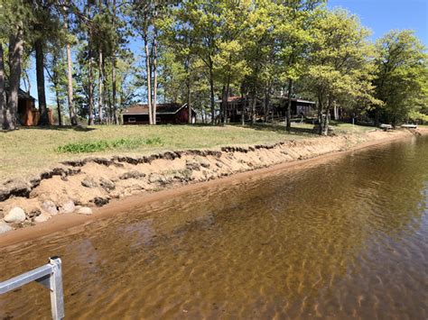 Shoreline Erosion Photos • Examples of Eroded Shorelines • Lakeshore Guys® - MN Shoreline Experts