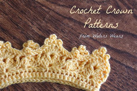 Crochet Crowns, Two Free Patterns - Tales of Butterflies