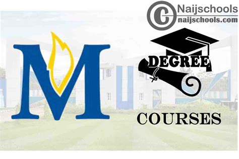 Degree Courses Offered in Madonna University - NAIJSCHOOLS