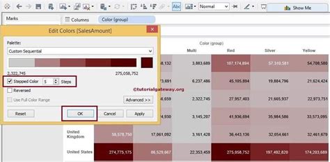 How to Create Tableau Heat Map