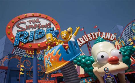 The Simpsons Ride at Universal Studios Hollywood