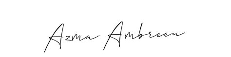 91+ Azma Ambreen Name Signature Style Ideas | Fine E-Sign