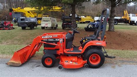 2002 KUBOTA BX2200 TRACTOR 4WD LA211 LOADER 3 CYL DIESEL ENGINE 22 HP ...