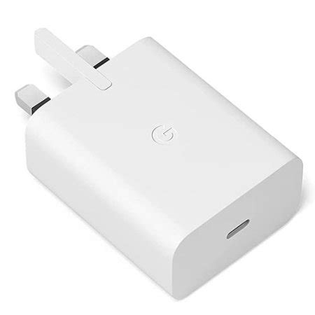 Official Google White 30W USB-C Fast Charger - For Google Pixel 8 Pro