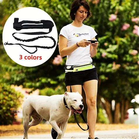 Hands Free Dog Leash Retractable Dog Leash Adjustable Waist - Temu United Kingdom